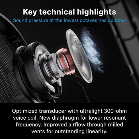 Sennheiser Consumer Audio HD 660S2 - Wired Audiophile Stereo Headphones with Deep Sub Bass, Optimized Surround, Transducer Airflow, Vented Magnet System and Voice Coil – Black in Saudi Arabia