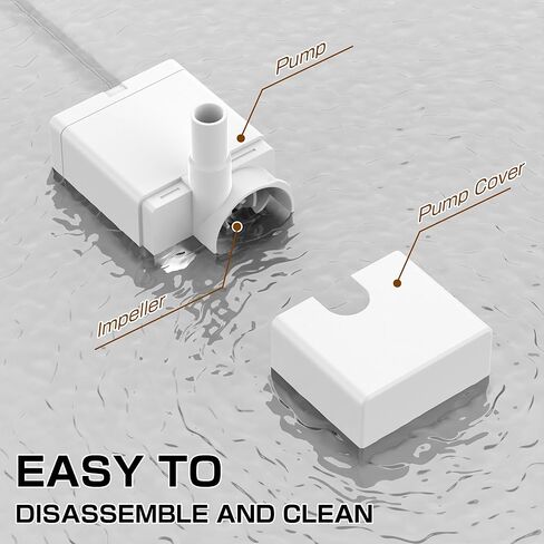 مضخة نافورة مياه للقطط لفيكن 50 أونصة، نافورة 95 أونصة، مضخة فائقة الهدوء مع كابل USB، ضوء LED و6 عبوات من مرشحات نافورة الحيوانات الأليفة in Kuwait