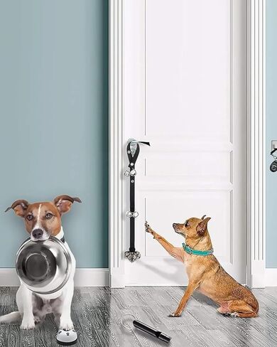 Adjustable Dog Doorbells for Potty Training – 7 Loud and Clear Bells for Effective Puppy Training – Perfect for Small, Medium, and Large Dogs in Saudi Arabia
