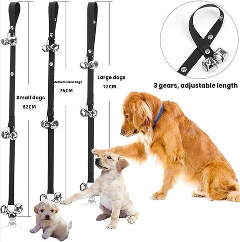 Adjustable Dog Doorbells for Potty Training – 7 Loud and Clear Bells for Effective Puppy Training – Perfect for Small, Medium, and Large Dogs in Saudi Arabia