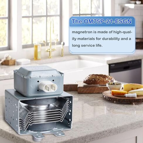 OM75P-21-ESGN Microwave Magnetron Suit for Samsung Microwave and Compatible for Kenmore Microwave in Saudi Arabia