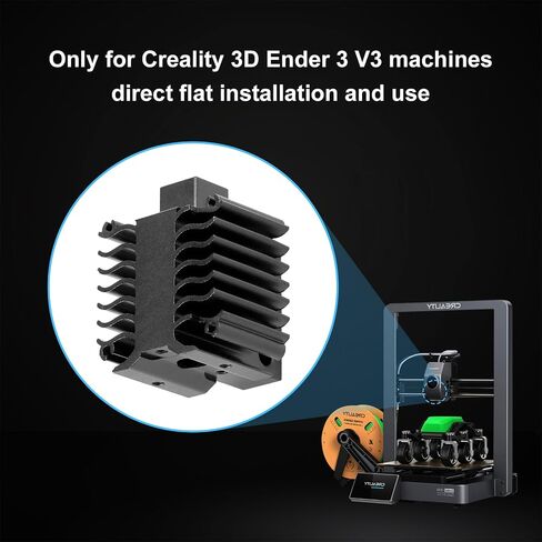 طابعة ثلاثية الأبعاد ، heatkink ، الألومنيوم Ender3 V3 Se Dinkinks ، Ender 3 V3 Ke بالوعة حرارة ، وأجزاء استبدال Hotend 3D ملحقات حرارة الطباعة ثلاثية الأبعاد ، ل Ender 3 V3 Ke و Ender 3 V3 SE in Saudi Arabia