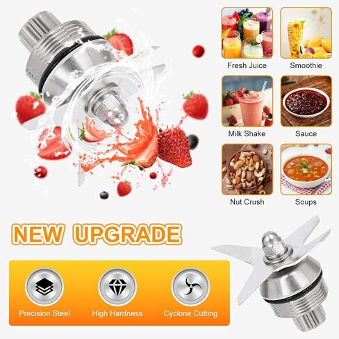 64oz Blender Pitcher Replace for 5200 5000 6500 7500 Pro500 750 Vita-Prep VM0101 VM0102 VM0103 VM0197 E310 320 Asy172 Classic/Explorian/Commercial series etc Container Cup in Saudi Arabia