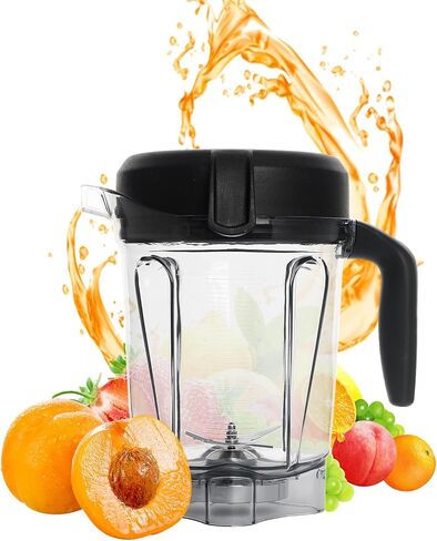 64oz Blender Pitcher Replace for 5200 5000 6500 7500 Pro500 750 Vita-Prep VM0101 VM0102 VM0103 VM0197 E310 320 Asy172 Classic/Explorian/Commercial series etc Container Cup in Saudi Arabia