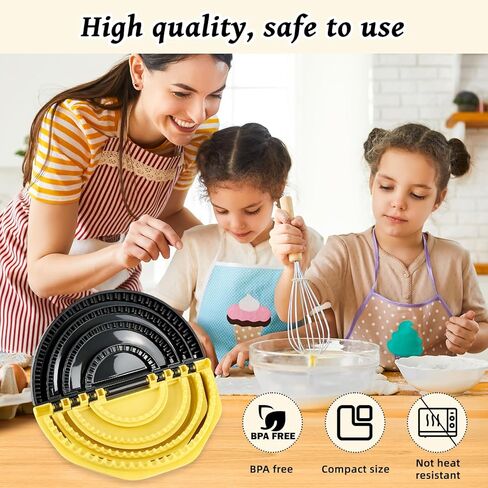 Tortilla Press & Quesadilla Maker, 4-in-1 Tortilla Sealer Crimper for Empanadas, Dumplings, 10/8/6/4 Inch Press in Kuwait