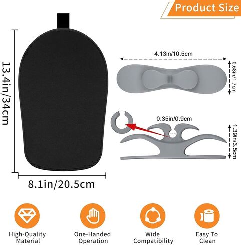 حصيرة منزلقة لخلاط كيتشن إيد، وسادة حصيرة متحركة لخلاط حامل رفع الوعاء 5-8 كيو تي، منزلق أجهزة المطبخ متوافق مع خلاط حامل برو 600 مع ملحقات مطبخ رمادية، ملحقات خلاط مساعد المطبخ in Kuwait