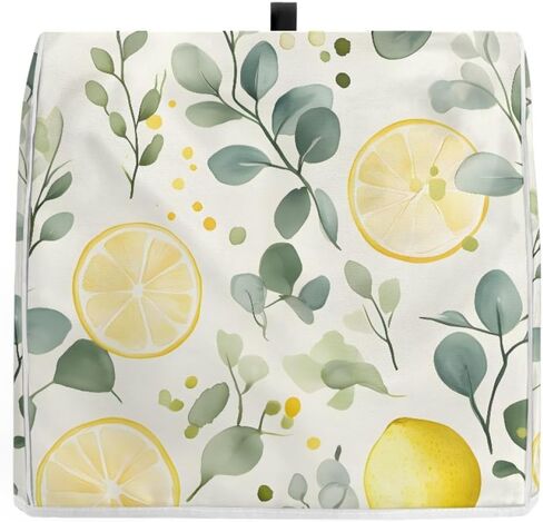 Dust Cover Compatible with Stand Mixer, Cloth Cover with Pockets for Stand Mixer and Extra Accessories (Sunflower, L(for 8.5-9.5 qt Mixer)) in Saudi Arabia