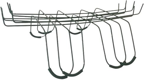 Floral Tombstone Hugger 12 in x 17 in Wire Memorial Rustproof Galvanized Gravestone Saddle Cemetery Headstone Saddle (2) in Kuwait