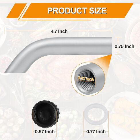 قطع غيار طقم صنبور الصمام للمقلاة الكهربائية Masterbuilt XL سعة 10 لتر XL، وفوهة صمام الزيت، وغطاء الأمان وأجزاء مجموعة الختم للمقلاة العميقة Masterbuilt XL الكهربائية التركية MB20012420، MB20010326 in Kuwait