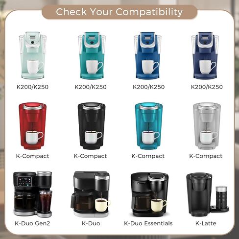 Water Filter Holder and 2 Water Filters, Compatible with Keurig Series Coffee Machines, Compatible with K-Duo Gen2/K-Duo/K-Duo Essentials/K-Latte/K-Compact/K200/K250 in Saudi Arabia
