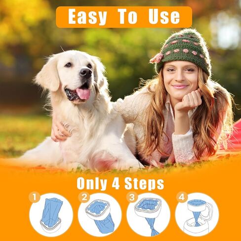 42FT مربع جامبو عبوات أكياس التخلص منها إعادة التعبئة متوافقة مع Pet.t Dogs Gen.ie سلال نظام التخلص من نفايات الكلاب، ما يصل إلى 6 أشهر من العرض، أكياس فضلات الكلاب للتحكم في الرائحة بشكل نهائي، 3 عبوات in Kuwait