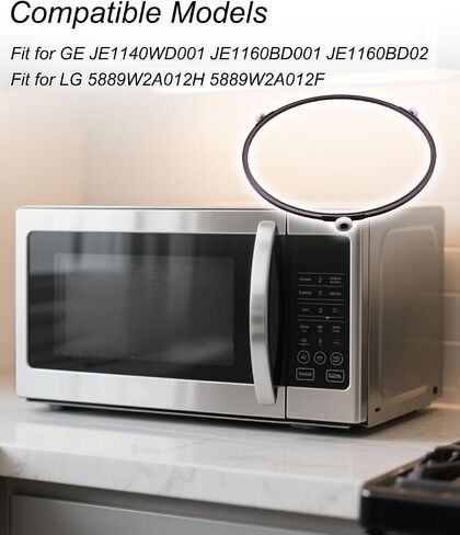 Microwave Turntable Ring Fits for GE JE1140WD001 LG 5889W2A012H 5889W2A012M Replace WB06X45707 AGG32988717 in Saudi Arabia