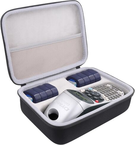 khanka Hard Case for DYMO LetraTag LT-100H / LT-100H Plus Handheld Label Maker - Compact Travel Storage Bag Compatible with DYMO LetraTag LT-100H / LT-100H (Case Only) in Kuwait