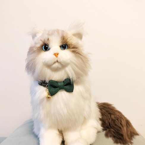 Cat Collar with Bells, Safety Quick Release Breakaway cat Collars with 2 Bows in, 1 Pack Girl Boy Kitten Collar,Adjustable 20-30cm (Xmas Green, 20-30cm) in Saudi Arabia