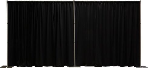 OnlineEEI Pipe & Drapes Portable Stand Kit, 8FT x 20FT Photo Backdrop Set with Portable Stand, Photography Background for Weddings, Birthday Parties, Business Events (Red) in Kuwait