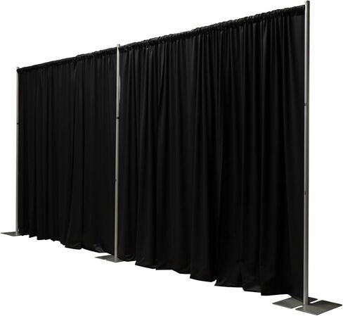 OnlineEEI Pipe & Drapes Portable Stand Kit, 8FT x 20FT Photo Backdrop Set with Portable Stand, Photography Background for Weddings, Birthday Parties, Business Events (Red) in Kuwait