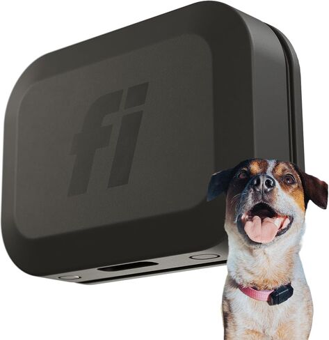 جهاز تتبع Fi Mini GPS للكلاب والقطط - خفيف الوزن، أسوار افتراضية، تنبيهات الهروب، تتبع الخطوات والصحة، مقاوم للماء - يتضمن عضوية لمدة 6 أشهر in Kuwait