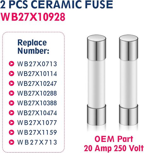 wb27x10928 ge Microwave Fuse (WB27X10928) in Saudi Arabia