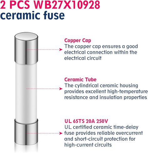 wb27x10928 ge Microwave Fuse (WB27X10928) in Saudi Arabia