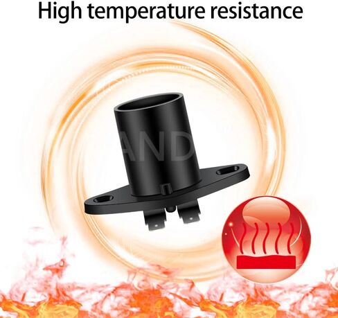 Ruiandsion Microwave Light Bulb Socket Z187 T170 Holder Base Replacement for Universal Microwave Pear Oven Lamp Socket-W02 in Saudi Arabia