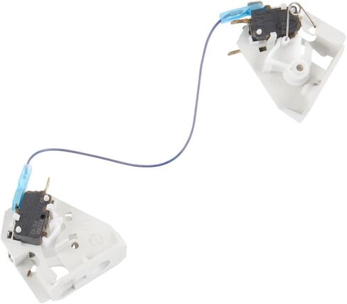 ويرلبول W11244490 OEM مجموعة مفاتيح قفل باب الميكروويف، أبيض in Kuwait