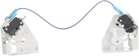ويرلبول W11244490 OEM مجموعة مفاتيح قفل باب الميكروويف، أبيض in Kuwait