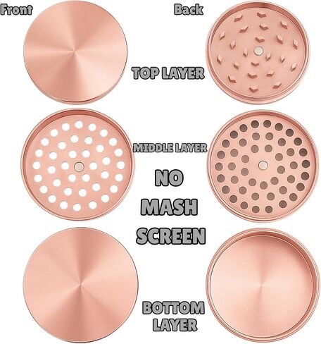Spice Grinder 2.4 in (Rose Gold) NEXZEN in Saudi Arabia