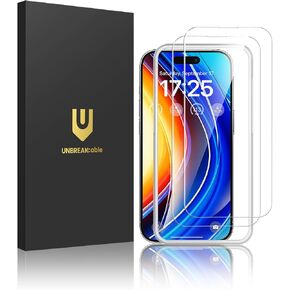 UNBREAKcable Screen Protector for iPhone X/XS/ 11 Pro, Double Defense Series Shatterproof Tempered Glass [Easy Installation Frame] [99.99% HD Clear] [9H Hardness] for iPhone 5.8 inch - 2 Pack in Kuwait