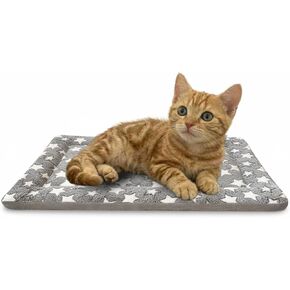 Dog Bed Mat, Dual-Sided Dog Crate Bed Mat - Ultra Soft & Machine Washable Kennel Pad for Cats and Extra Small Dogs, All-Season Comfort Pet Bed for Crates, Travel, and Home, Pink, 18 x 14 Inch in Saudi Arabia