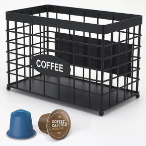 Coffee Pod Holder Basket Magnetic Coffee Pods Holder High-Capacity k Cup Holder Coffee Station Organizer,Coffee Bar Accessories.Suitable For Kitchen And Office Countertop in Saudi Arabia