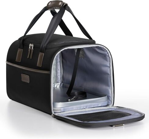 اختيار المسافر Argo Pawsport to Adventure Pet Carrier، أسود in Kuwait