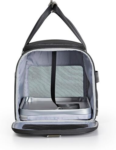 اختيار المسافر Argo Pawsport to Adventure Pet Carrier، أسود in Kuwait