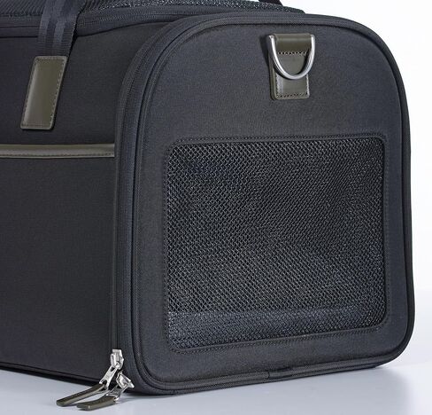 اختيار المسافر Argo Pawsport to Adventure Pet Carrier، أسود in Kuwait