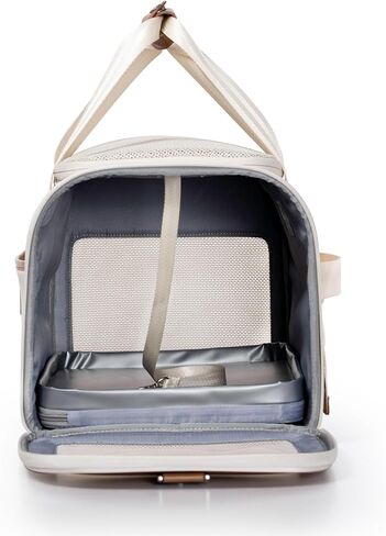 اختيار المسافر Argo Pawsport to Adventure Pet Carrier، أسود in Kuwait