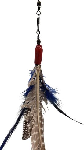 GoCat Da Bird Rod and Feather Cat Toy, Handmade in The USA (1 Bird) in Saudi Arabia
