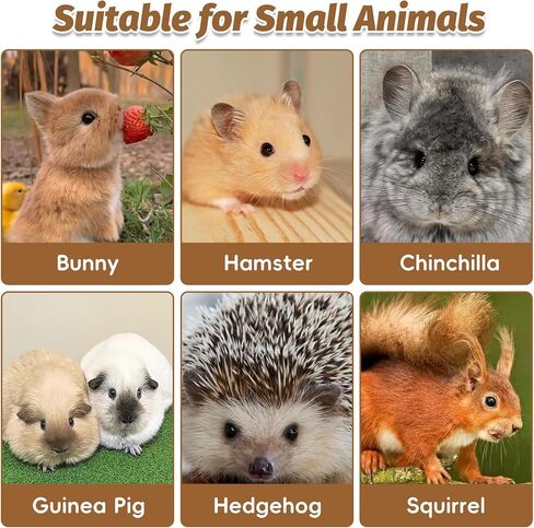 سرير مخبأ لخنازير غينيا من PINVNBY، أنابيب أرنب قابلة للغسل والإزالة، ألعاب نفق حيوانات صغيرة مريحة، ملحقات خنزير غينيا للهامستر القنفذ شينشيلا فيريت (أرجواني) in Kuwait