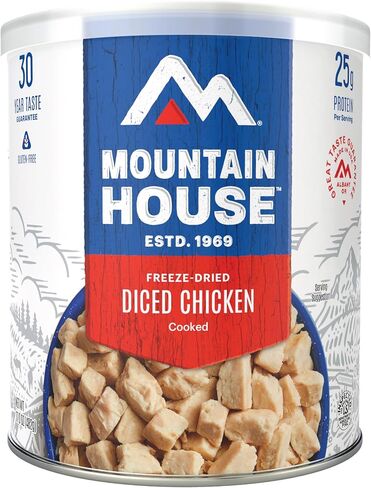 Mountain House Cooked Ground Beef | Freeze Dried Survival & Emergency Food | #10 Can | Gluten-Free in Kuwait