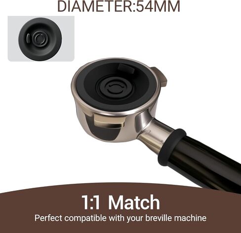 Compatible with Breville Cleaning Disc,3 Pack 54mm Backflush Cleaning Disc for Breville Espresso Machine BES840XL/BES860XL/BES870XL/BES810BSS/BES878BSS/BES450/BES500/BES878/BES880 etc. in Kuwait
