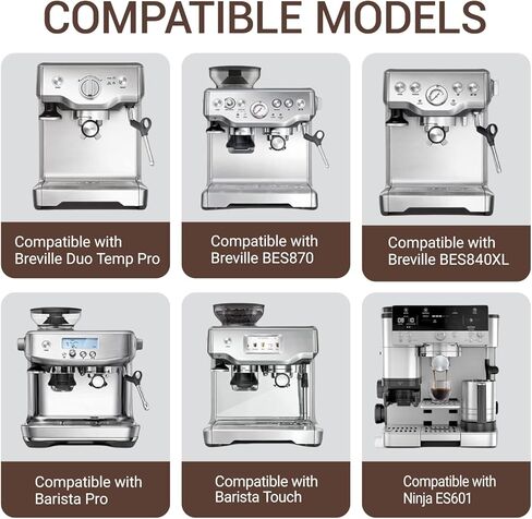 Compatible with Breville Cleaning Disc,3 Pack 54mm Backflush Cleaning Disc for Breville Espresso Machine BES840XL/BES860XL/BES870XL/BES810BSS/BES878BSS/BES450/BES500/BES878/BES880 etc. in Kuwait