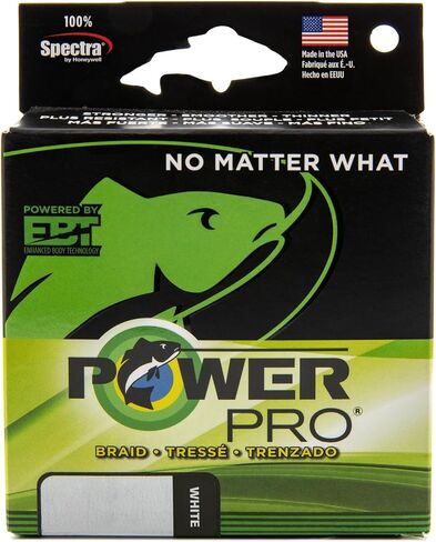 PowerPro 21100200300W POWERPRO 20LB. X 300 YD. White,Vermillion Red in Kuwait