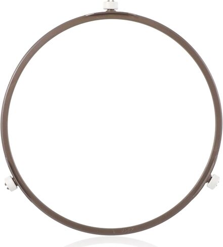 7.3 in Microwave Turntable Ring, Microwave Plate Replacement Ring with 13mm Wheels for Microwaveoven Tray, Replacement Support Holder for 9.65-10.63in Glass Plates in Kuwait
