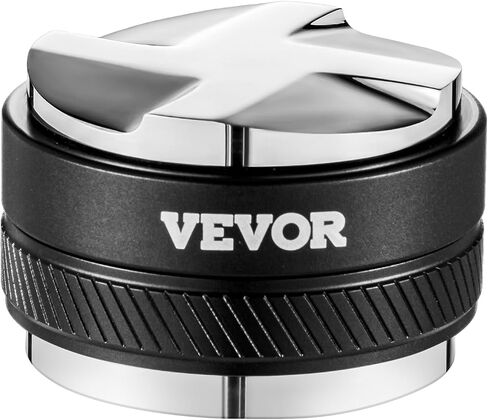 VEVOR Coffee Distributor 53mm, 2-in-1 Adjustable Espresso Distributor with Fan-Shaped Base, Coffee Distributor 304 Stainless Steel with Easy-to-Disassemble Design in Saudi Arabia
