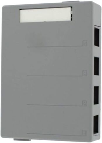 Leviton 41089-6WP QuickPort Surface Mount Housing, 6-Port, White in Kuwait