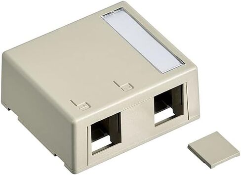 Leviton 41089-6WP QuickPort Surface Mount Housing, 6-Port, White in Kuwait