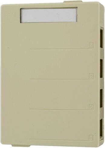 Leviton 41089-6WP QuickPort Surface Mount Housing, 6-Port, White in Kuwait