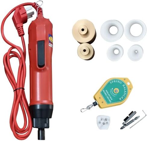 Electric capping machine 80w, handheld electric capping machine, 10-50mm sealing diameter bottle cap sealing machine, 110v voltage in Saudi Arabia