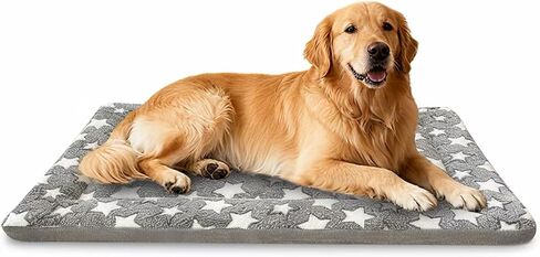 Dog Bed Mat, Dual-Sided Dog Crate Bed Mat - Ultra Soft & Machine Washable Kennel Pad for Cats and Extra Small Dogs, All-Season Comfort Pet Bed for Crates, Travel, and Home, Pink, 18 x 14 Inch in Saudi Arabia