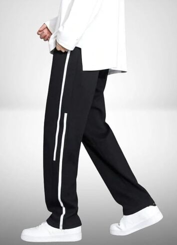 Wide-Leg Track Pants Baggy Sweatpants in Saudi Arabia