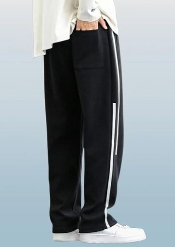 Wide-Leg Track Pants Baggy Sweatpants in Saudi Arabia