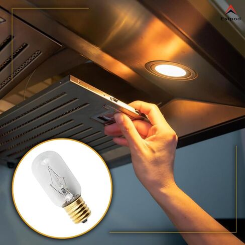 WB36X10003 Bulb 40W 130V Microwave Light Bulb Replacement Compatible with GE General Electric & Hotpoint Microwaves (Pack of 2) in Saudi Arabia